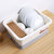 纳宝士（nowbox）厨房通用大号沥水篮蔬果碗碟滴水架碗筷收纳沥水架LSJ-01A白第5张高清大图