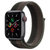 Apple Watch SE 智能手表 GPS+蜂窝款 44毫米银色铝金属表壳 风暴黑配灰色回环式运动表带MKT53CH/A第5张高清大图