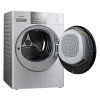 松下(Panasonic)NH-EH90MS银色 9公斤干衣机 简洁一体化设计 专衣专烘 智能干衣 热泵技术节能