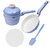 帝伯朗 菲尼斯系列 早餐辅食锅套装20cm（潋雾蓝）第6张高清大图