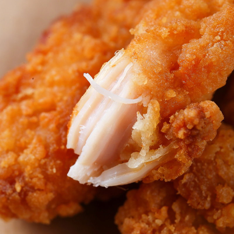 顺丰包邮惠发手撕鸡柳半成品菜炸鸡小吃空气炸锅食材油炸小吃零食方便