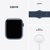Apple Watch Series 7 智能手表GPS + 蜂窝款41 毫米蓝色铝金属表壳深邃蓝色运动型表带MKHU3CH/A第9张高清大图