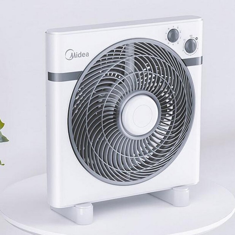 美的mideakyt2515aw机械式台式转页扇计价单位台白色