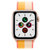 Apple Watch SE 智能手表 GPS+蜂窝款 44毫米银色铝金属表壳 黍米色配白色回环式运动表带MKT23CH/A第4张高清大图