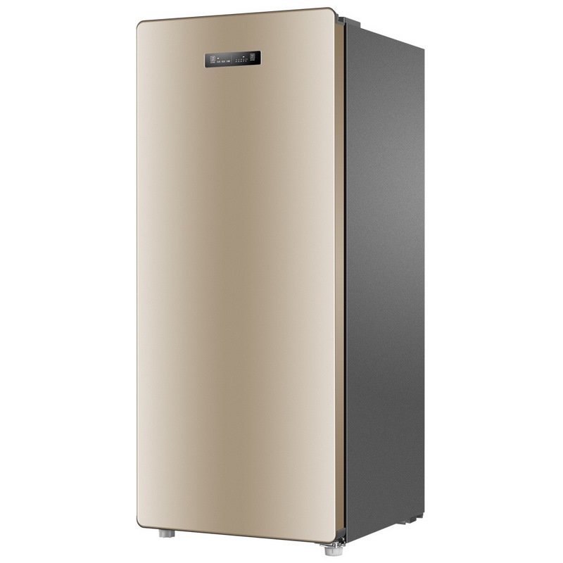 海尔haier138升风冷无霜冰柜电脑温控四区分储防串味立式冷柜bd138w