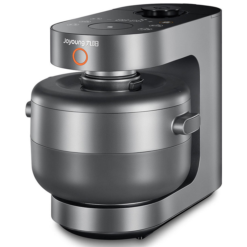 九阳joyoungfsmini蒸汽烹饪蒸汽饭煲无涂层不锈钢内胆灰色