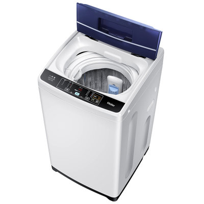 海尔(Haier) XQB55-M12699X  5.5公斤全自动波轮洗衣机 漂甩二合一 桶自洁 灰色