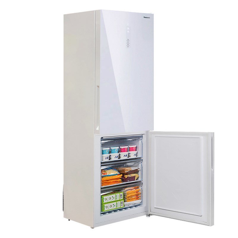 松下panasonicnrb330wgw322l白色双门冰箱风冷无霜银离子抗菌装置