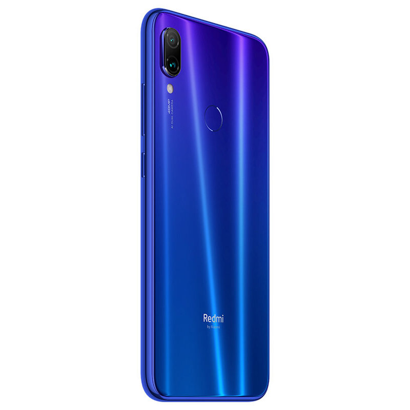 小米miredminote7幻彩渐变ai双摄4gb128gb梦幻蓝全网通双卡双待
