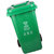 敏胤 MYL-7240 厨余垃圾 新国标 240L 普通带轮 分类垃圾桶 (计价单位：个) 绿色第2张高清大图