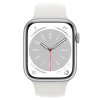 Apple Watch Series 8 GPS款 MP6N3CH/A (45毫米银色铝金属表壳+白色运动型表带)