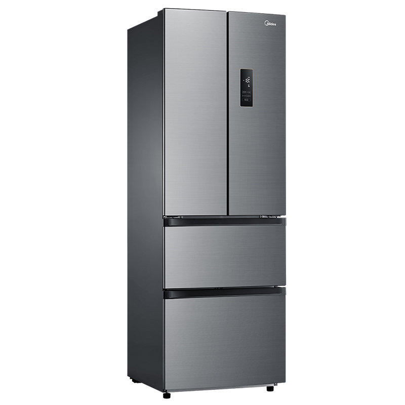 美的midea323升铂金净味风冷无霜冰箱大容量双变频三档变温bcd323wtpm