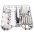 美的(Midea) WQP6-3602A-CN 6套 台式 洗碗机 高温杀菌 银第6张高清大图