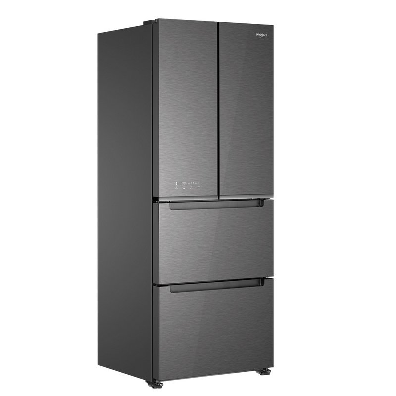 惠而浦whirlpool409l法式四门冰箱零冻锁鲜舱新风智能保鲜系统bcd409