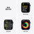 Apple Watch Series 7 智能手表GPS + 蜂窝款45 毫米午夜色铝金属表壳午夜色运动型表带 MKJP3CH/A第6张高清大图