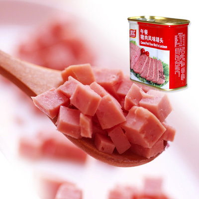 【真快乐自营】双汇 午餐猪肉风味罐头 340g