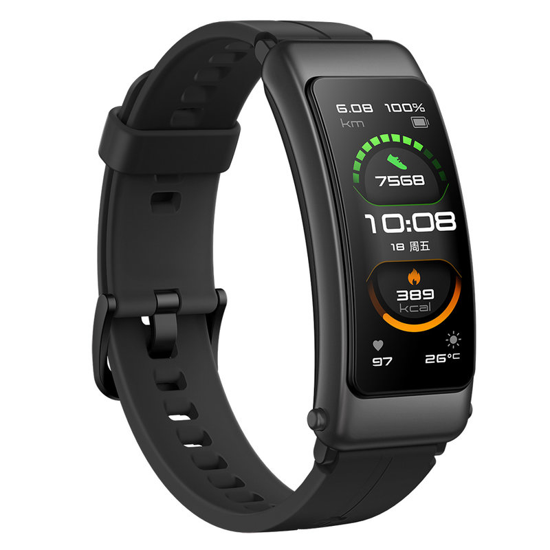 华为手环b6fdsb19运动版曜石黑样机