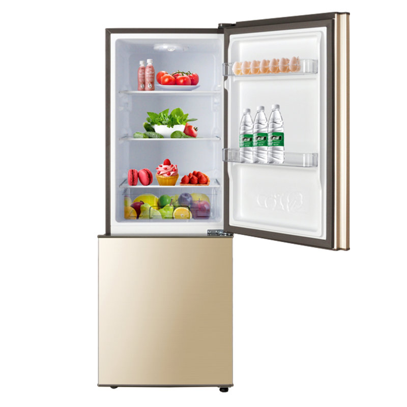 澳柯玛双门冰箱bcd-178hf炫金