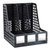 优拉(YOULA) 9503 三联 塑料 文件框 (计价单位：个) 黑色第3张高清大图