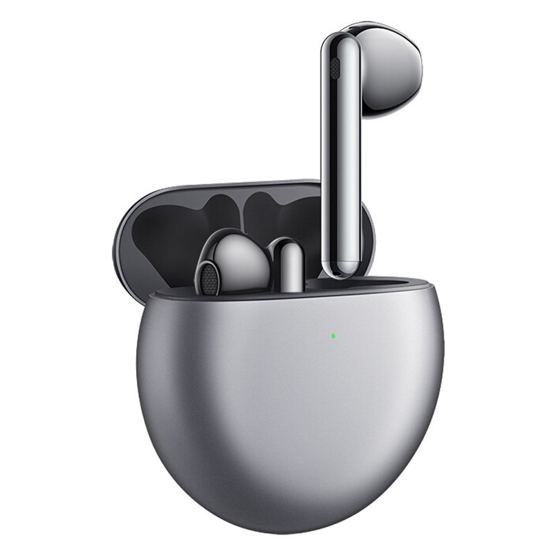 华为huawei真无线蓝牙耳机freebuds4半开放主动降噪入耳式双连接冰霜